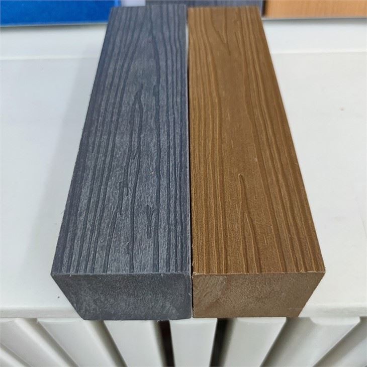 Faux Wood Grain Plastic Lumber